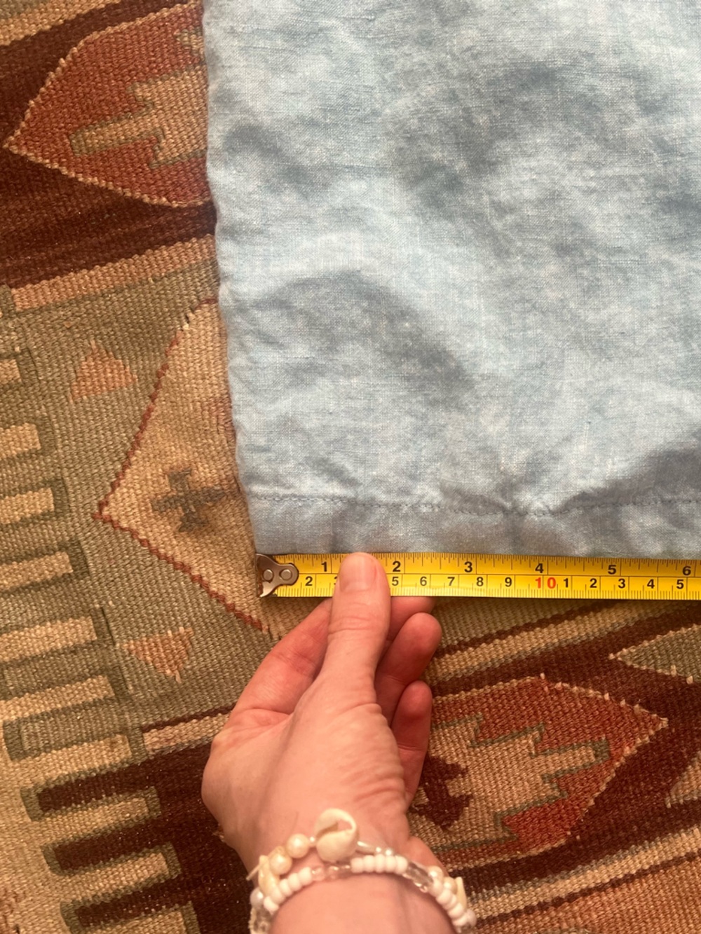 Chico's Light Blue Linen Shorts - Picture 7 of 8